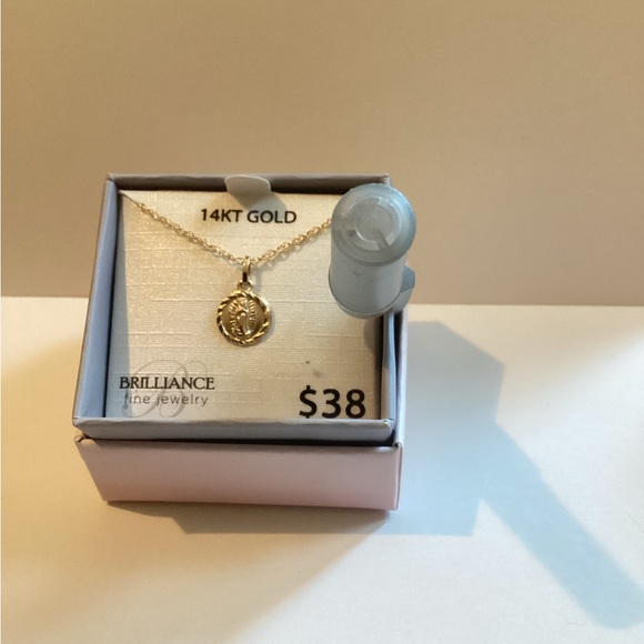 14KT Mary pendant gold filled chain - Picture 5 of 5